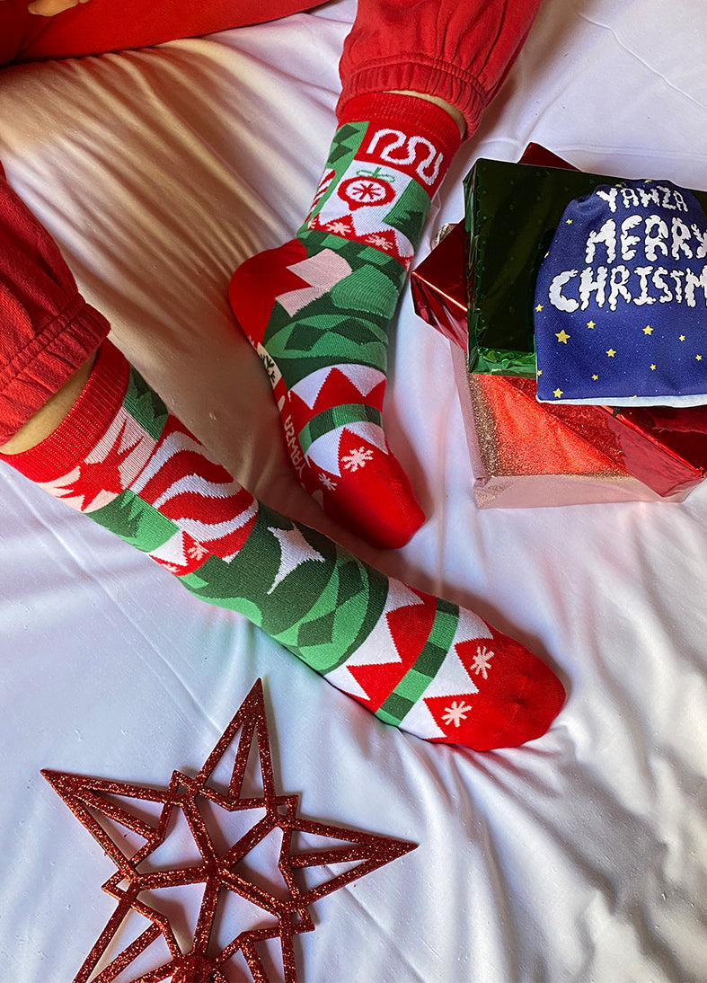 Candy Cane Socks Yawza Official