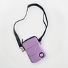 Lilac Nylon Mobile Bag