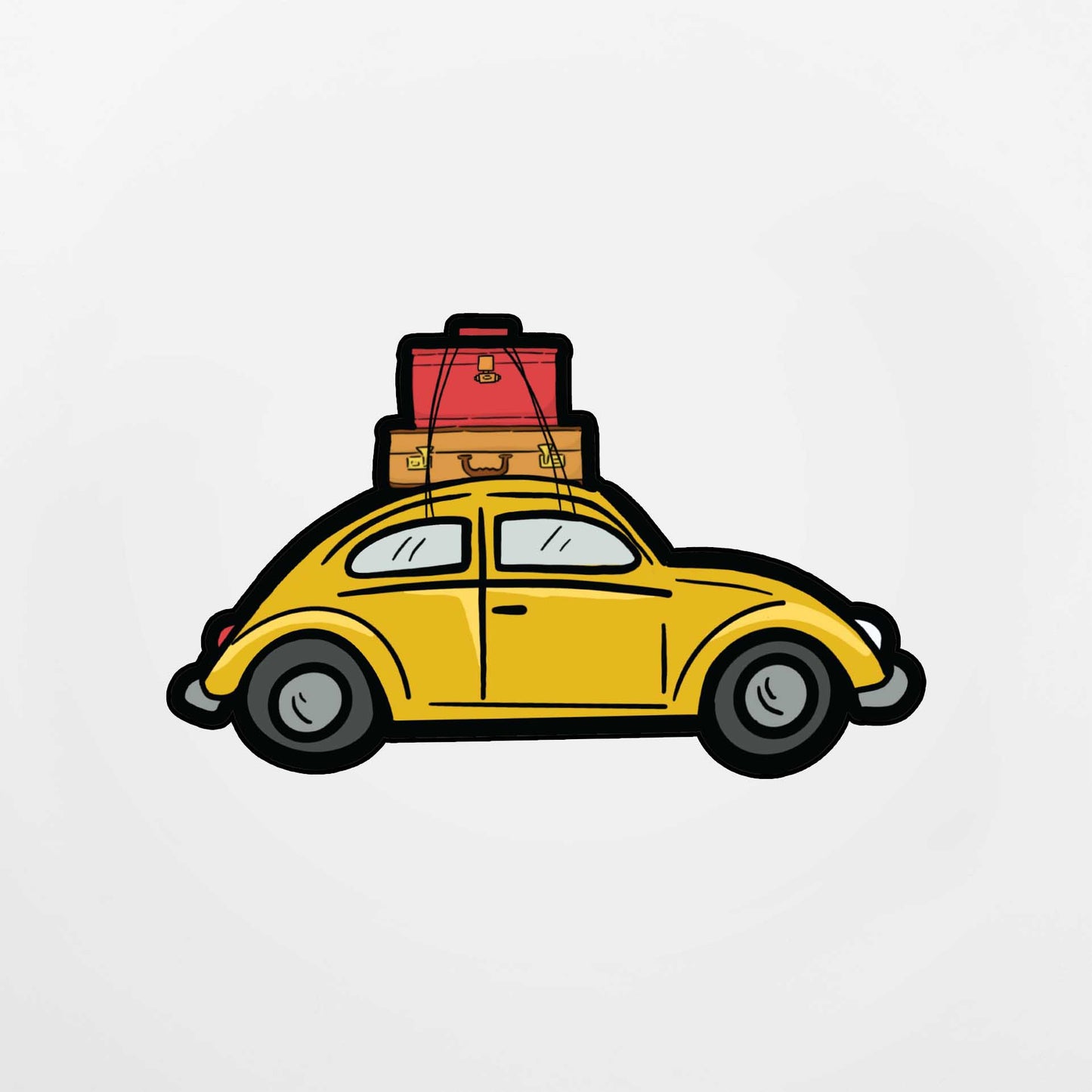 Beetle Car Sticker