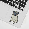 Happy Pug Sticker
