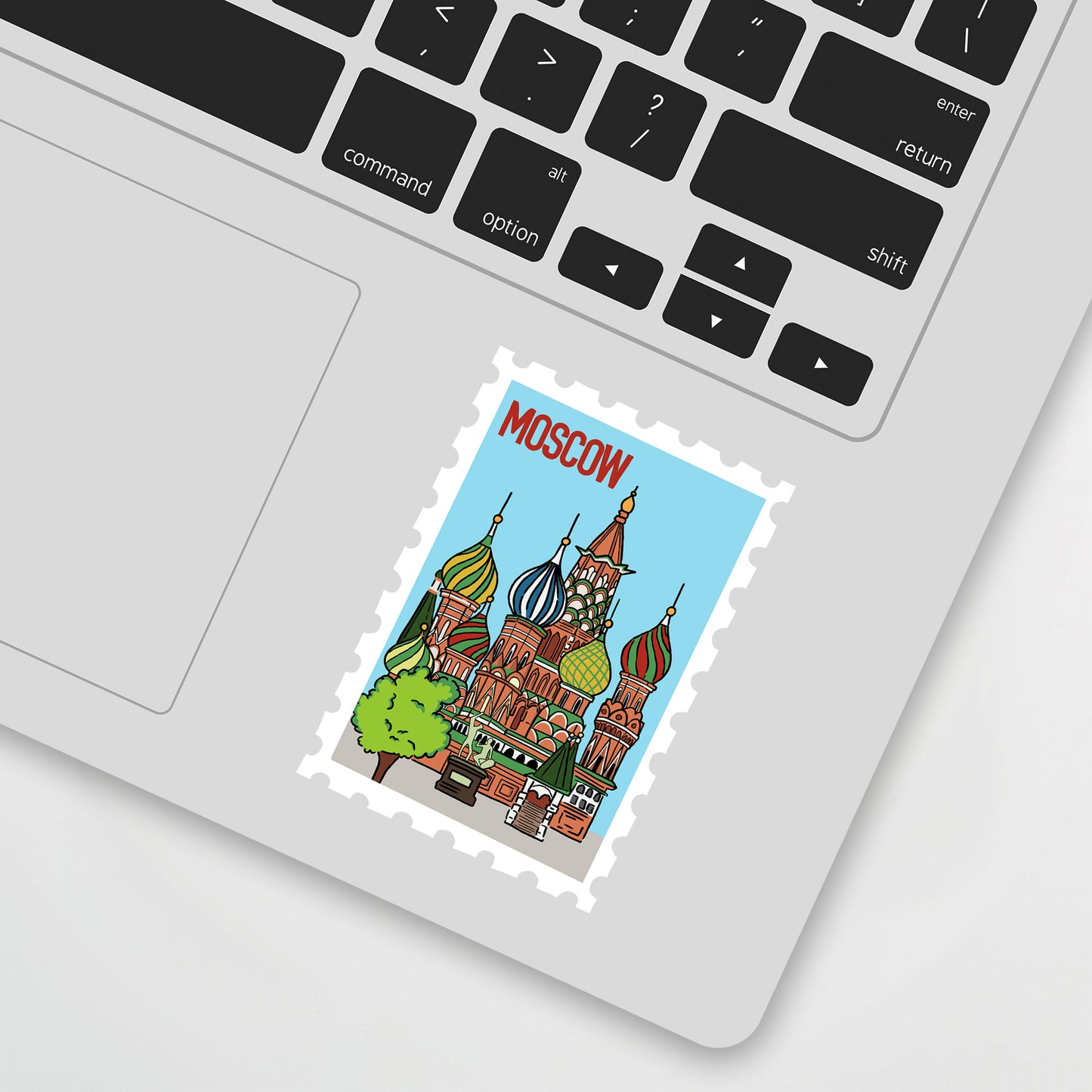 Moscow Stamp Sticker
