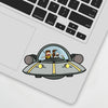 Rick Spaceship Sticker