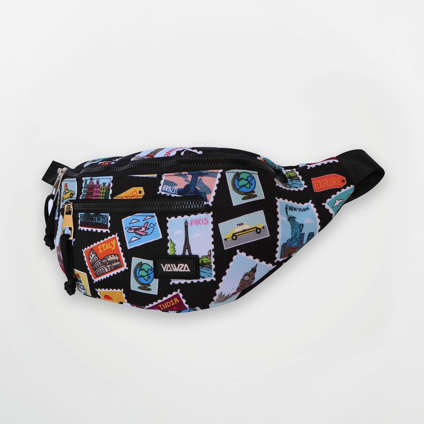 Travel Stamps Fanny Pack