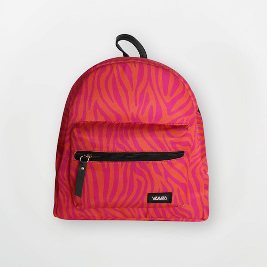 Pink Zebra Mini Backpack